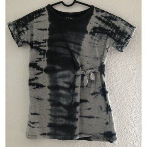 Art Class 4T Black & Grey Tie Dye Dress